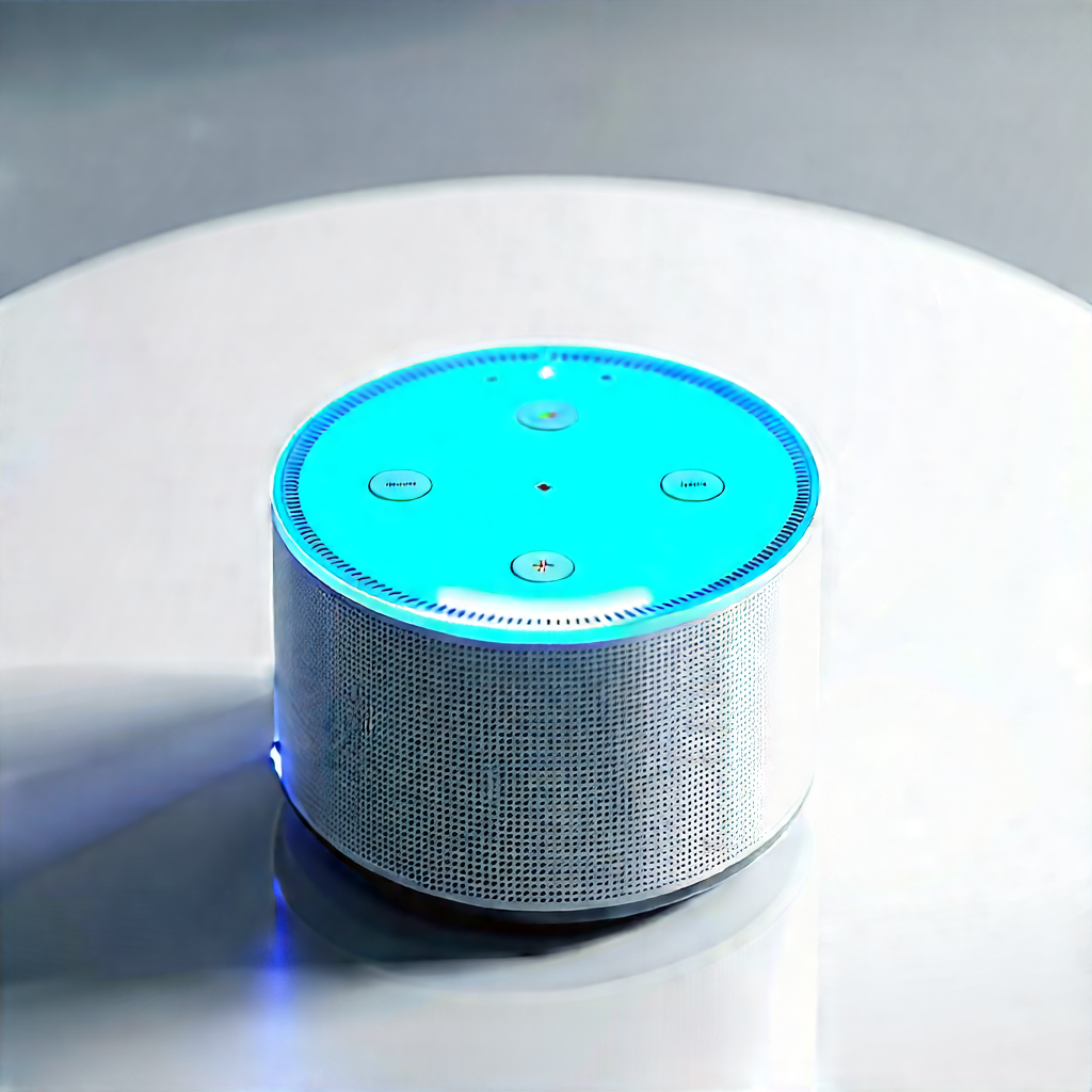 Smart Home (device:1.1) With User Interface With Small, Blue