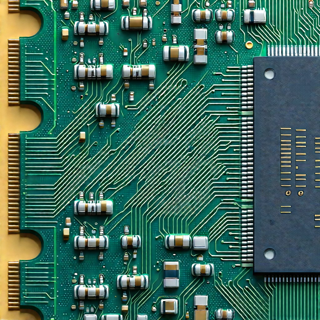Close-up of memory module