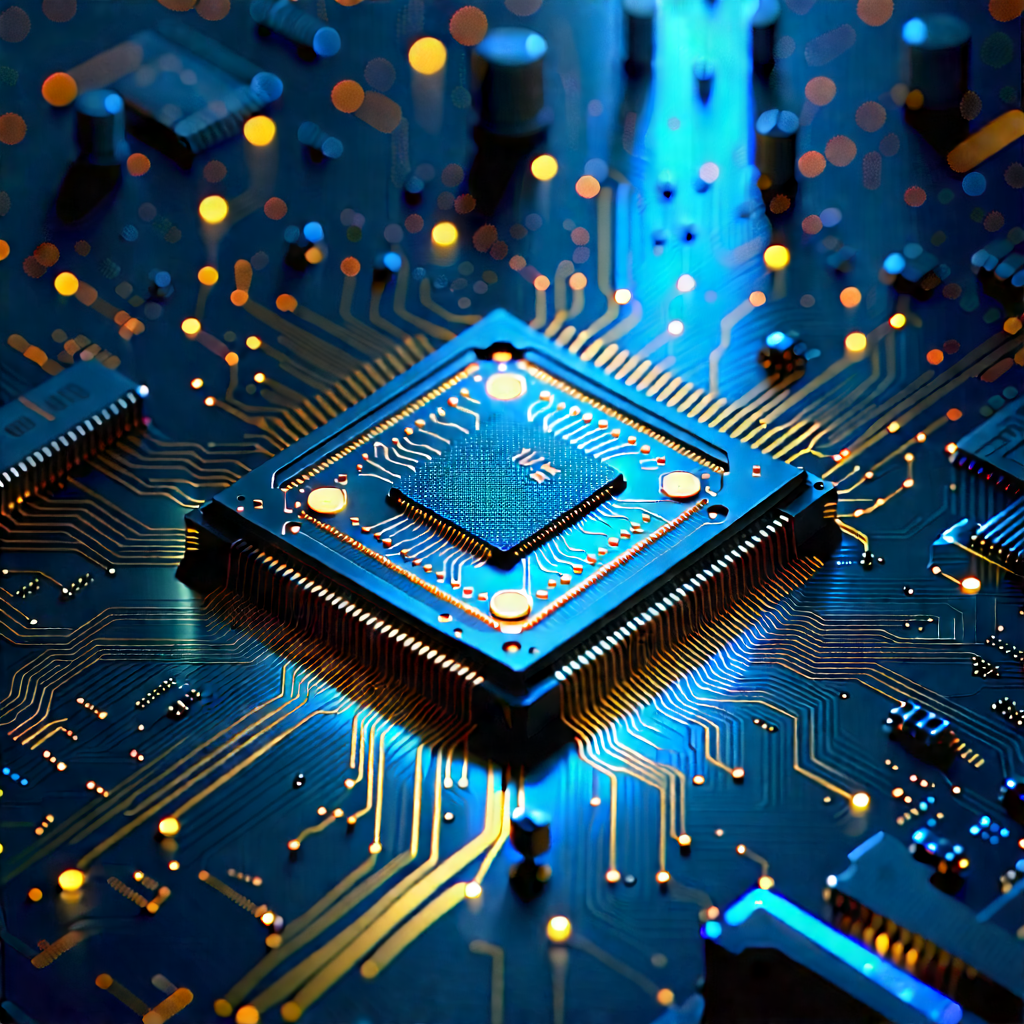 Microchip with data streams