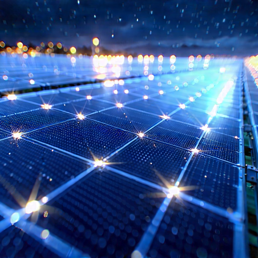 Innovative Renewable Energy (design:1.31) With Large Solar