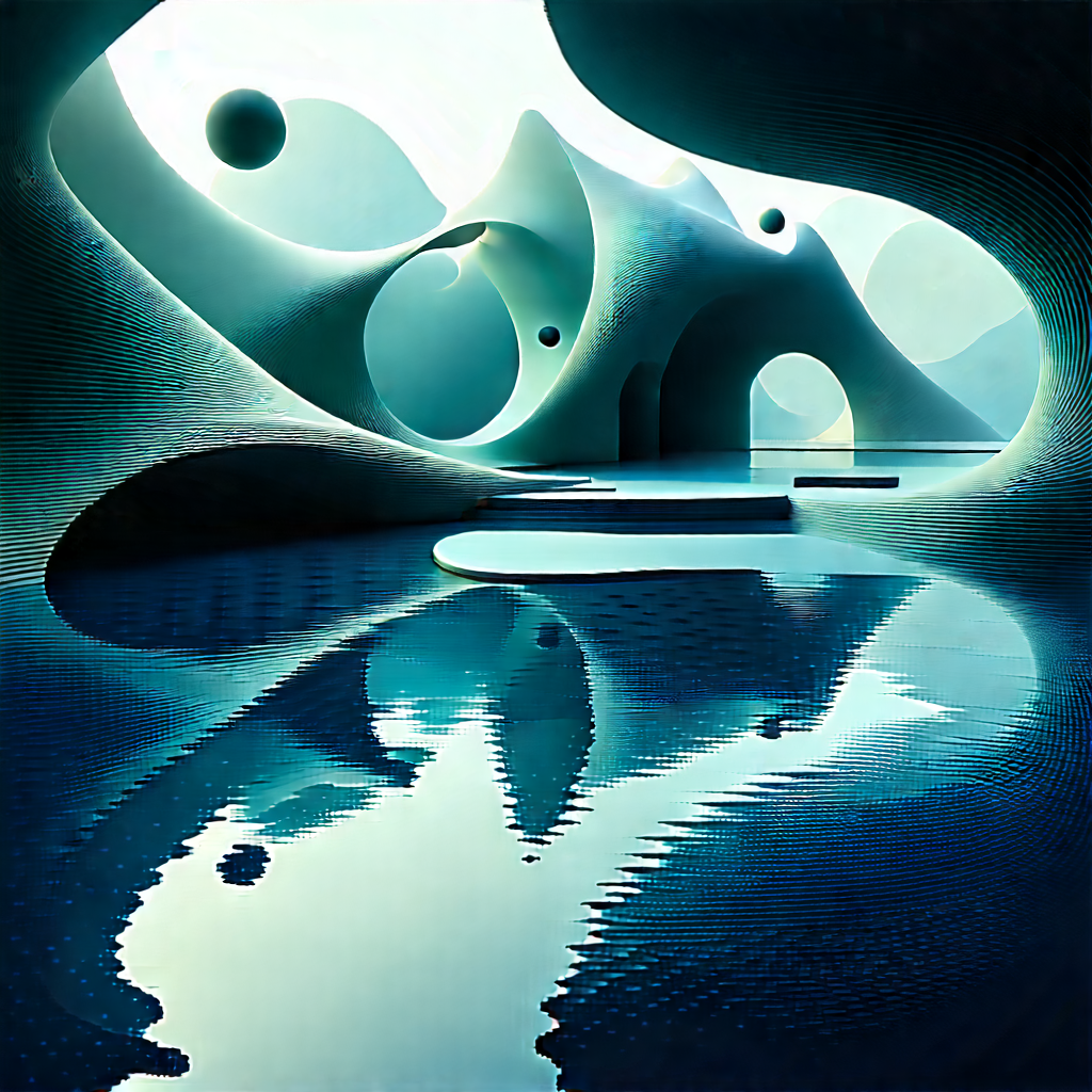 (futuristic:1.42) Digital Workspace With Image, There