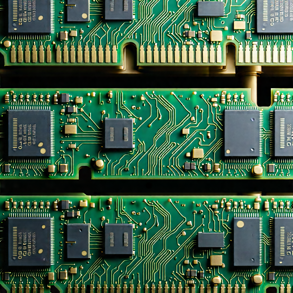 Close-up of memory module