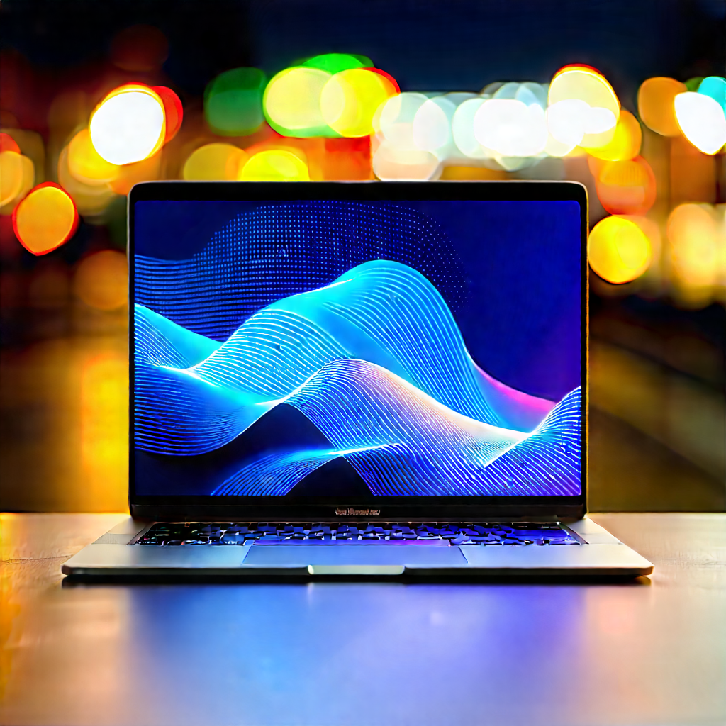 Laptop With User Interface With Laptop Computer