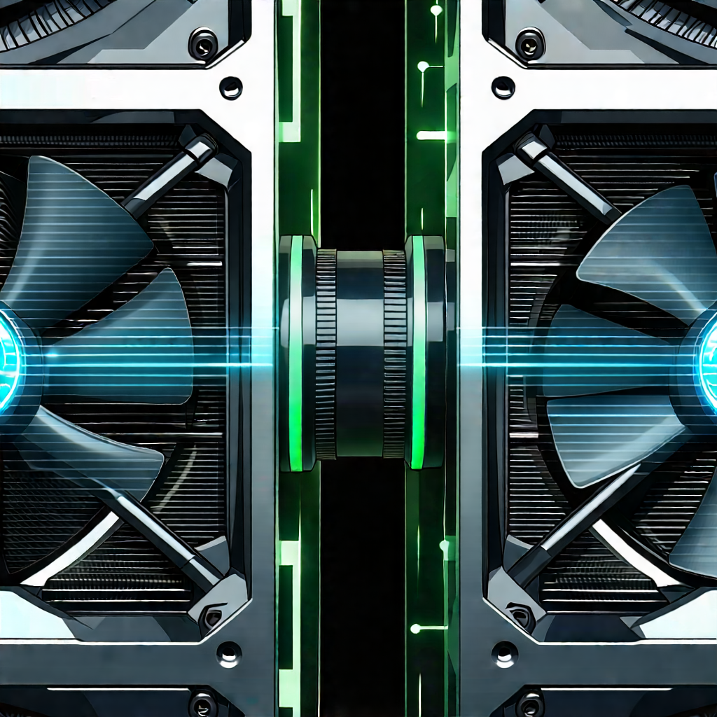 Close-up of cooling system
