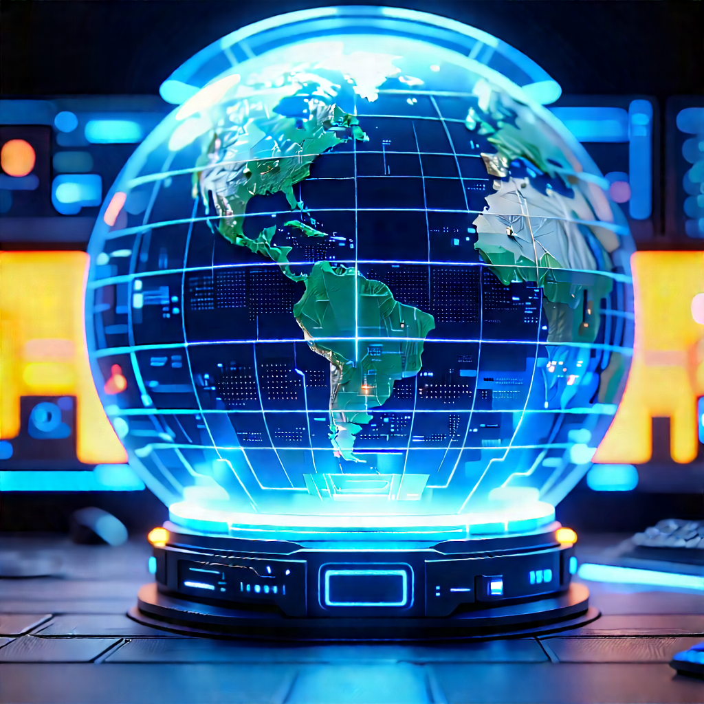 (futuristic:1.3) tech startup office