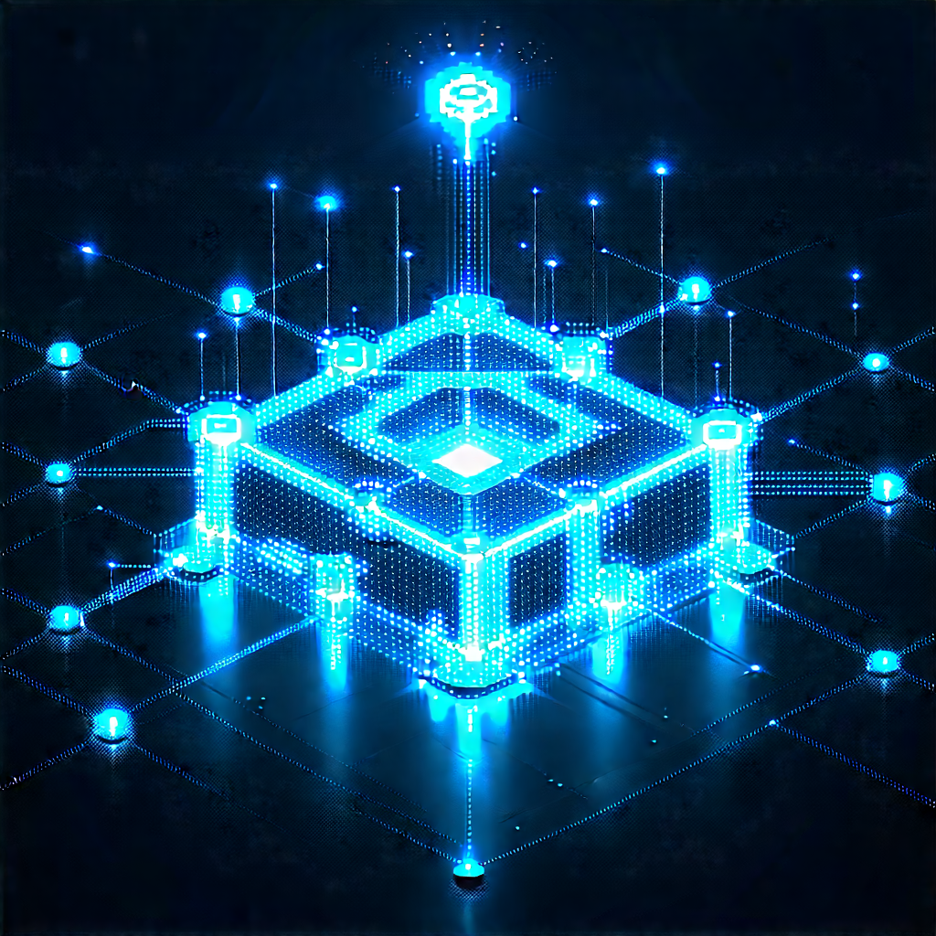 Blockchain network visualization