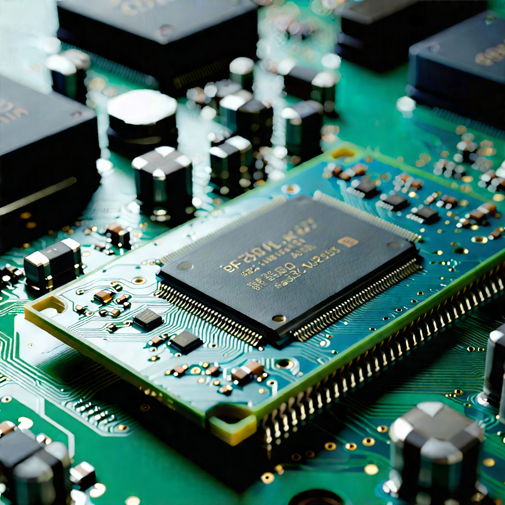 Close-up of memory module