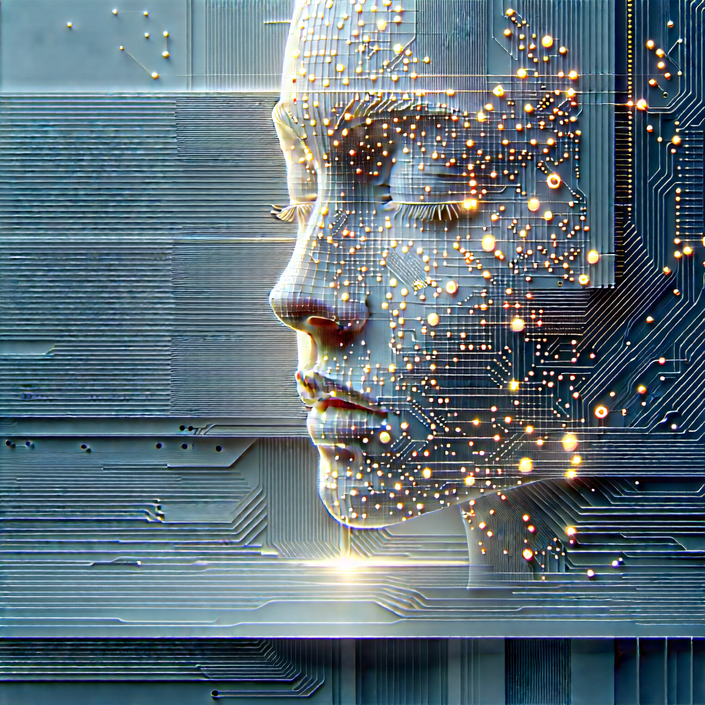 Microchip with laser scanning