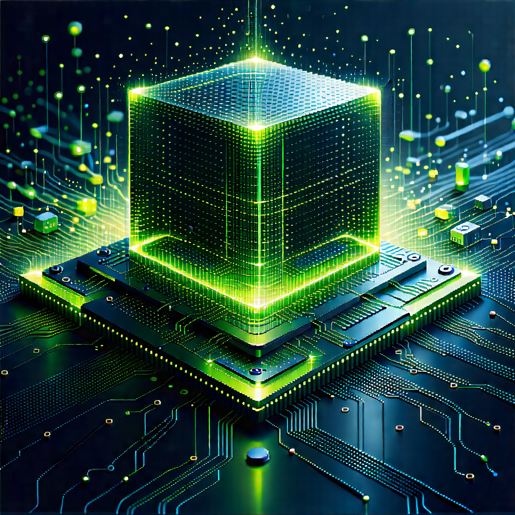 Quantum computer with data streams