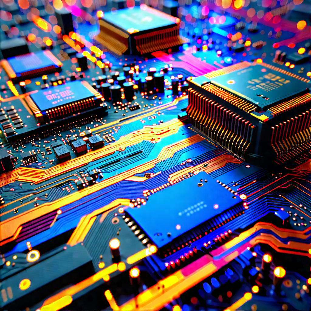 Close-up of memory module