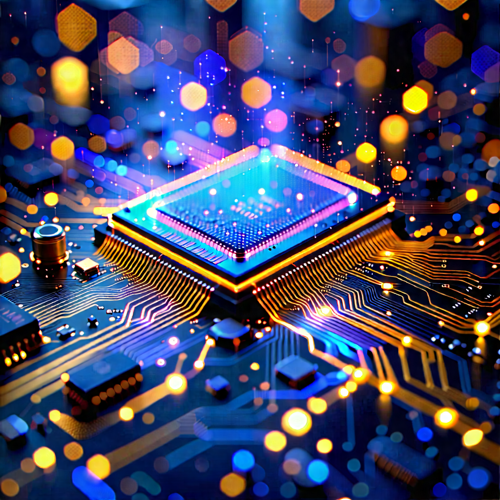 Microchip with data streams