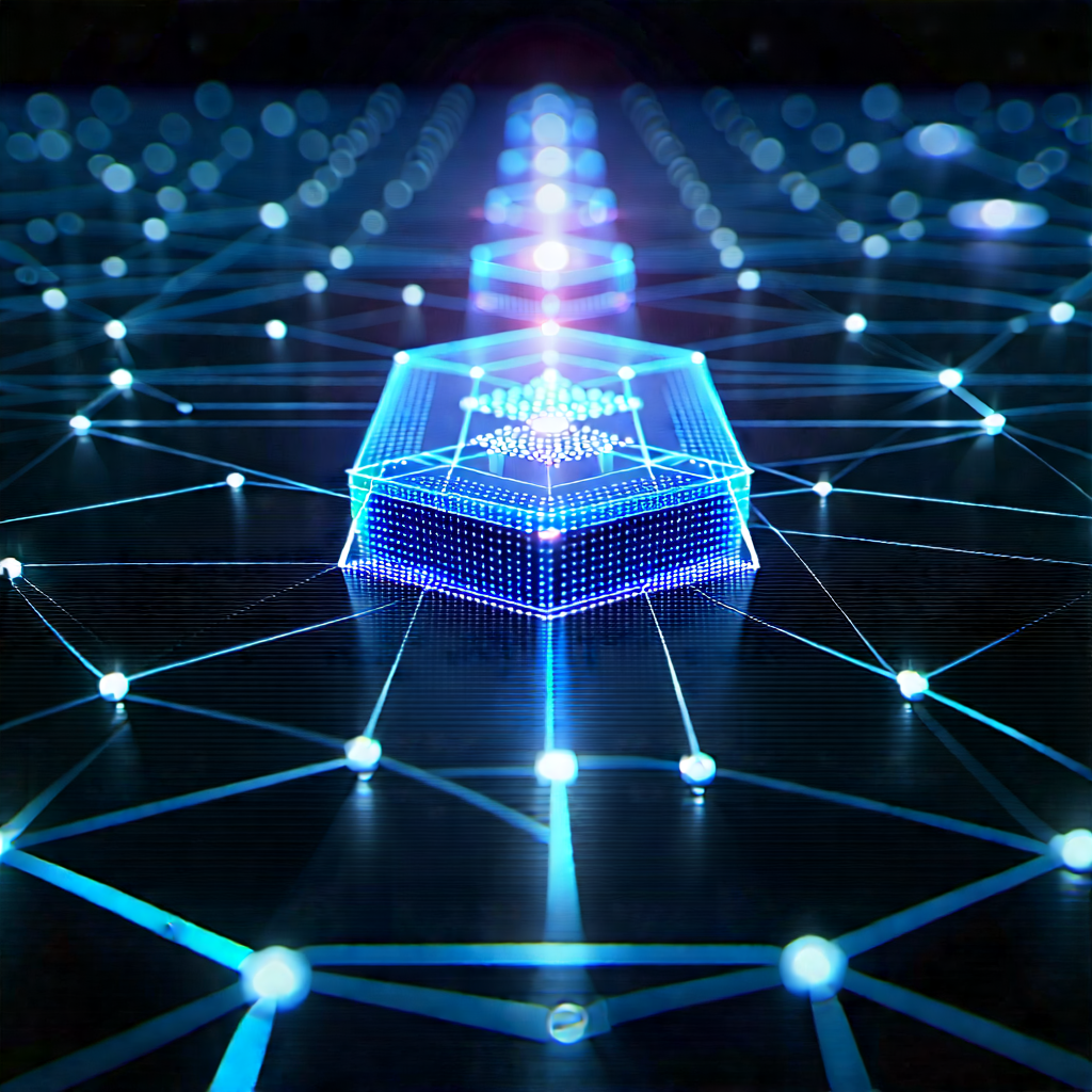 Blockchain network visualization