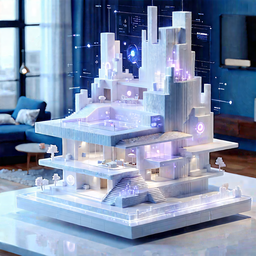 Smart home device with data visualization