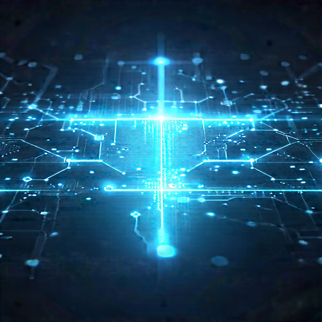 Blockchain Network Visualization With Image, There