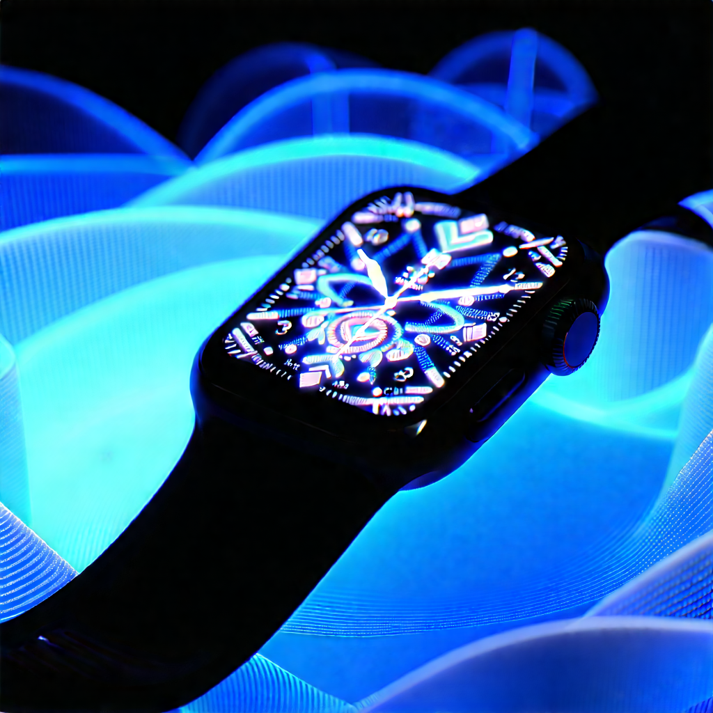 Smart watch with holographic display