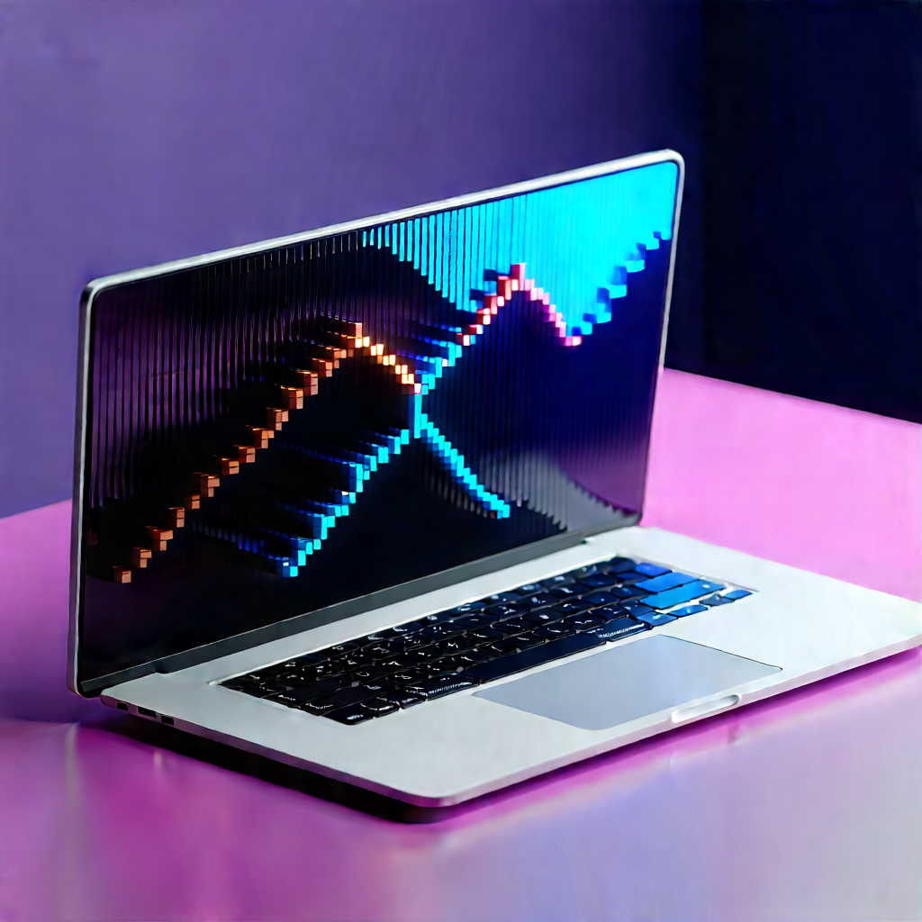 Laptop With User Interface With Laptop Computer