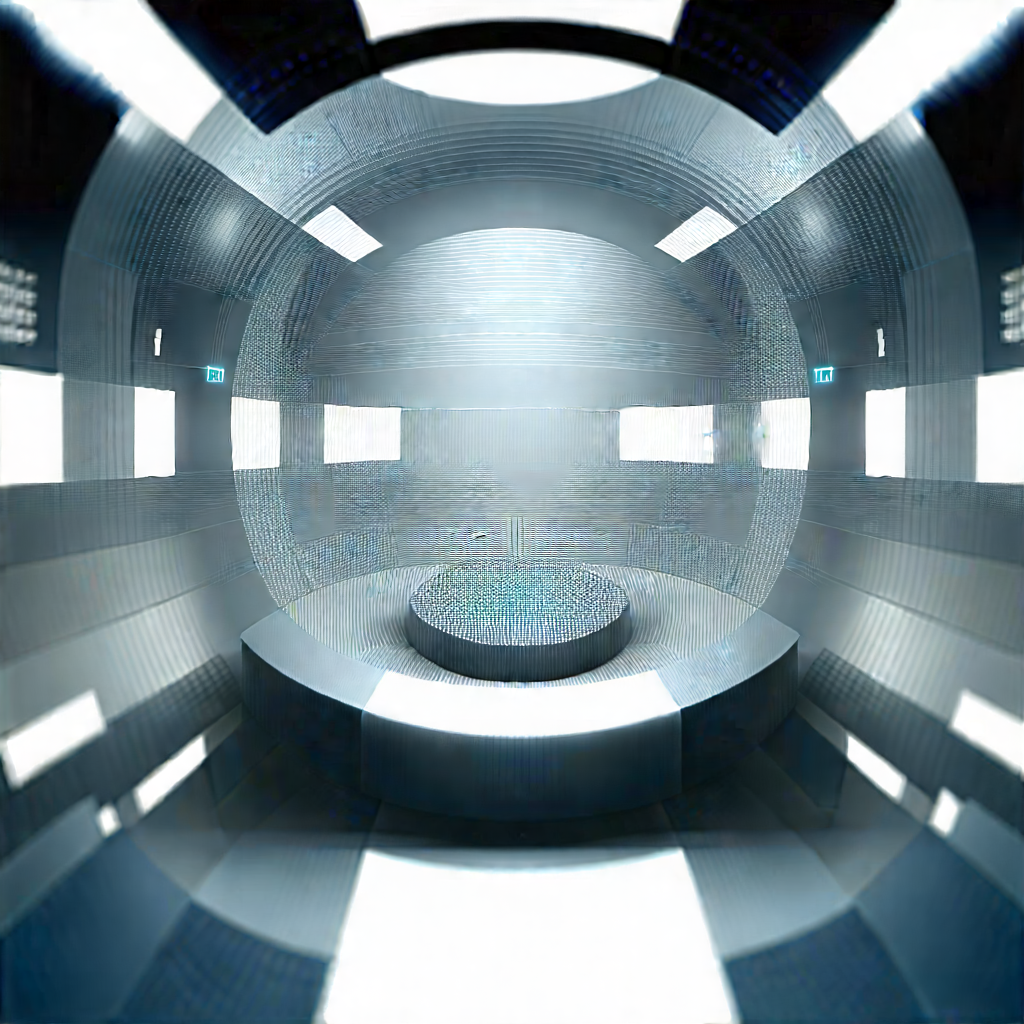 Entertainment technology in manufacturing facility