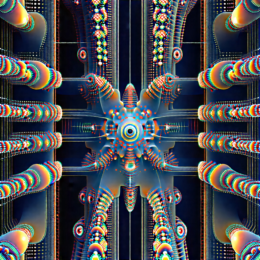 Close-up of sensor array