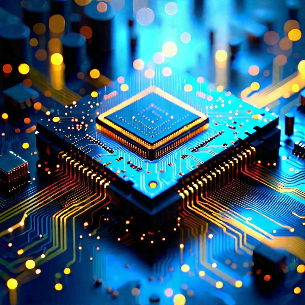 Microchip with data streams