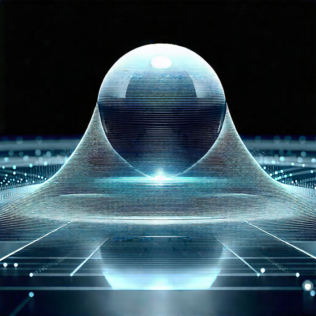 Quantum Computer With Digital Particles With Large, Round,