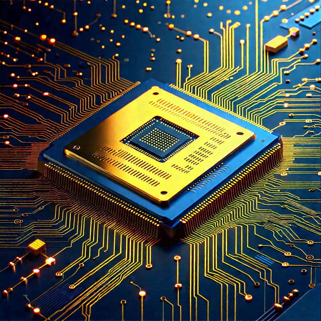Microchip with data streams