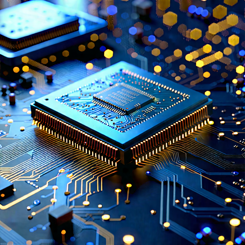 Microchip with data streams