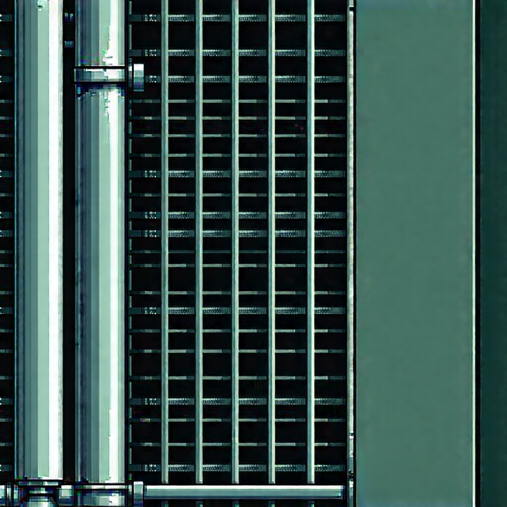 Close-up of cooling system
