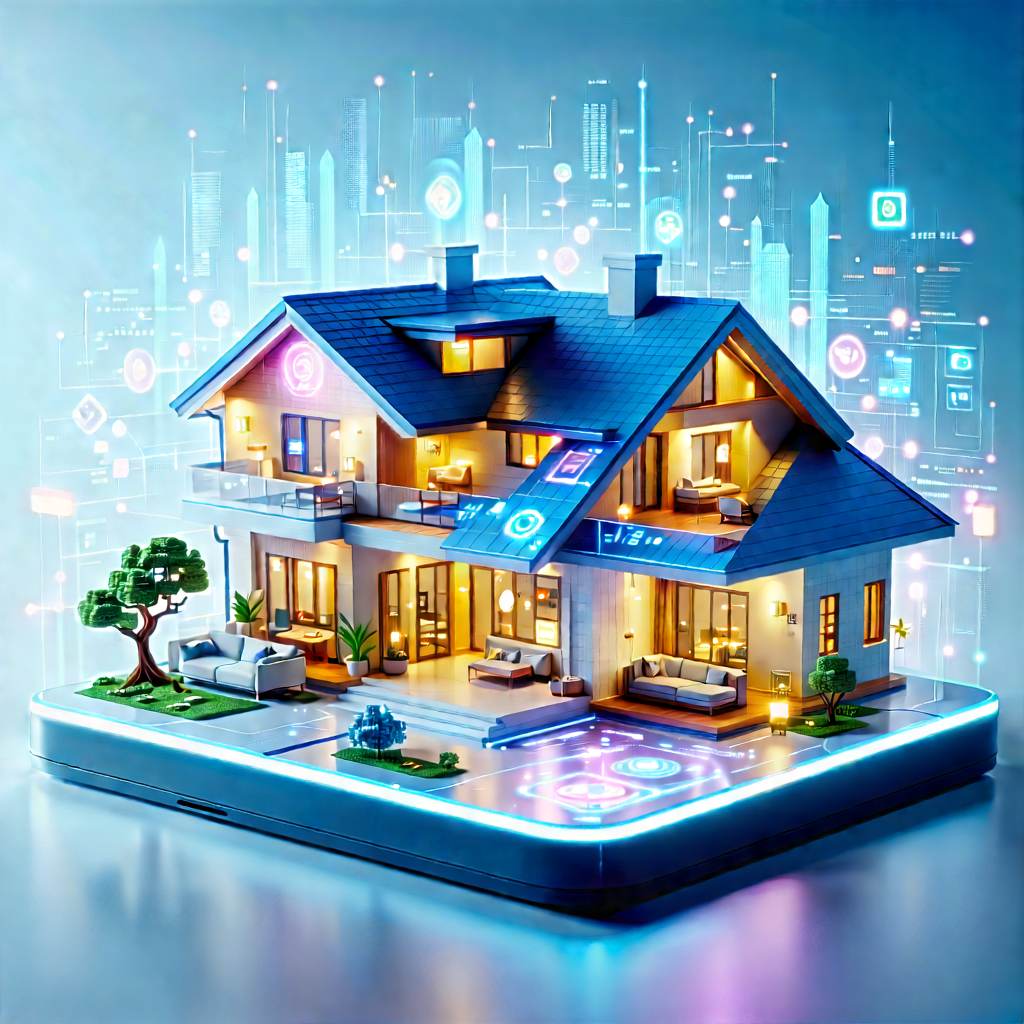 Smart home (device:1.12) with data visualization