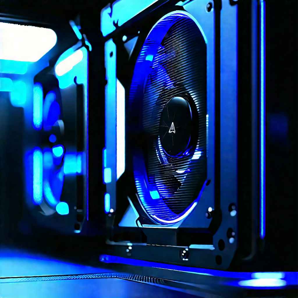 Close-up of cooling system