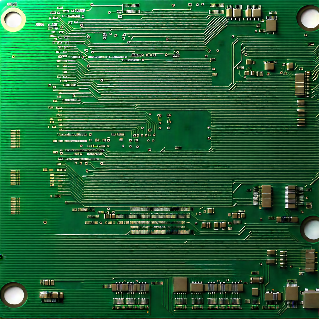 Circuit board with laser scanning