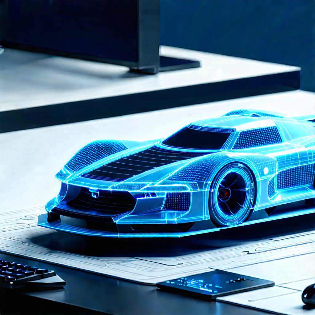 Automotive technology in tech office