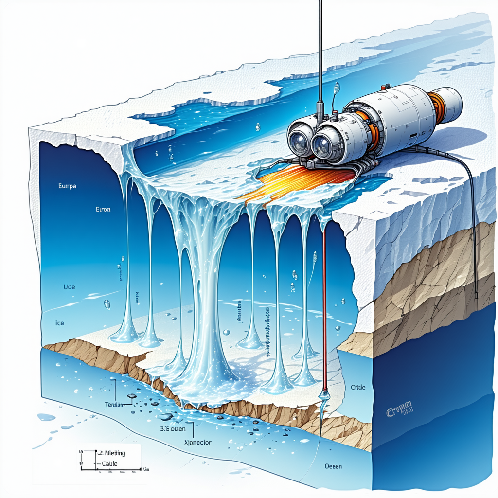 A Cartoon Illustration Of A Submarine Is Shown In A Blue And White Color Scheme