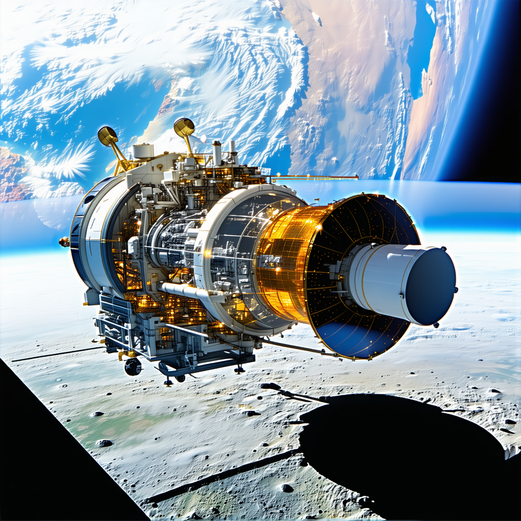 A Space Shuttle Is Shown In The Image, Flying Through The Air And Carrying A Large Rocket Engine