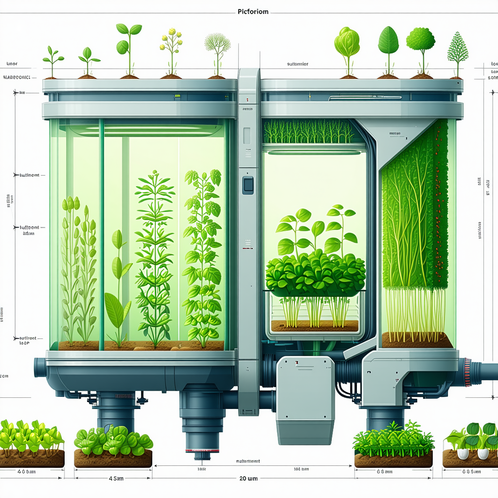 drawing plant growth machine
