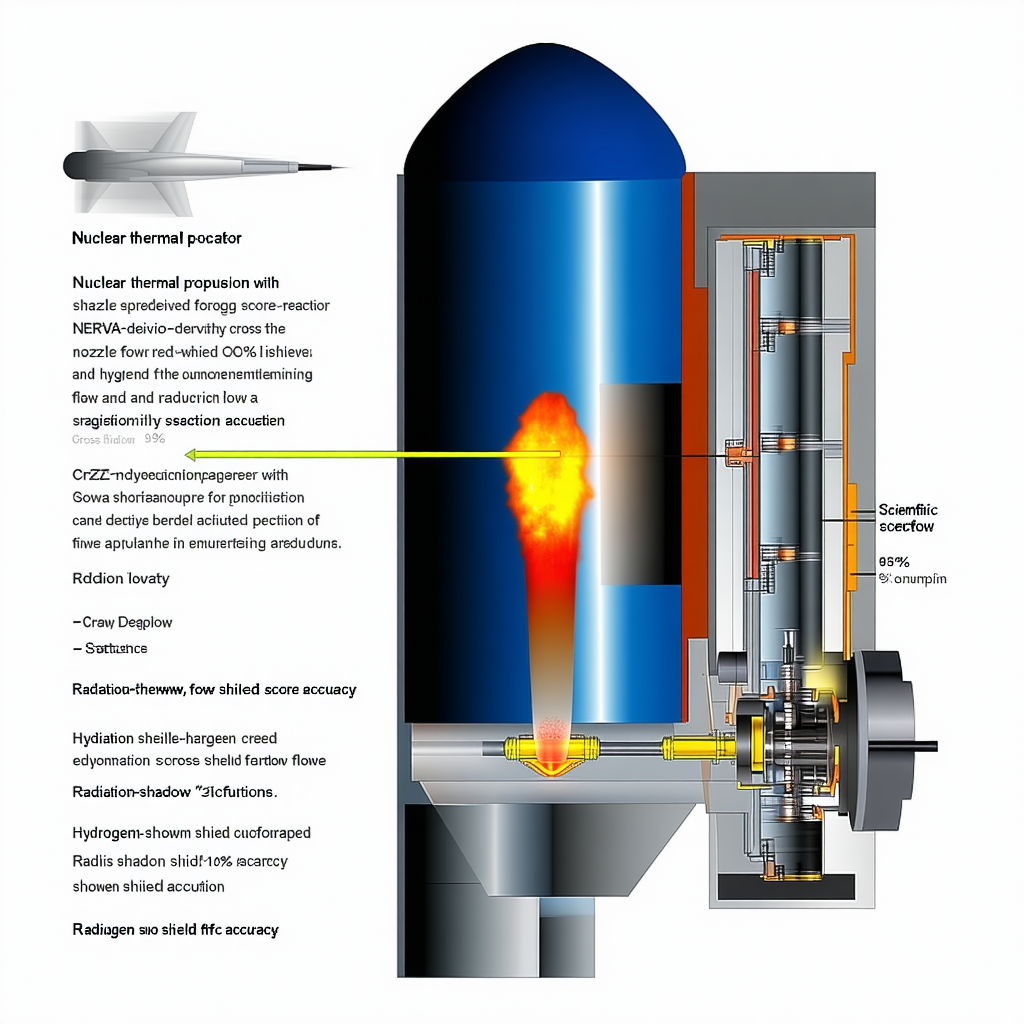 A Diagram Shows A Rocket Engine With A Flame Coming Out Of It