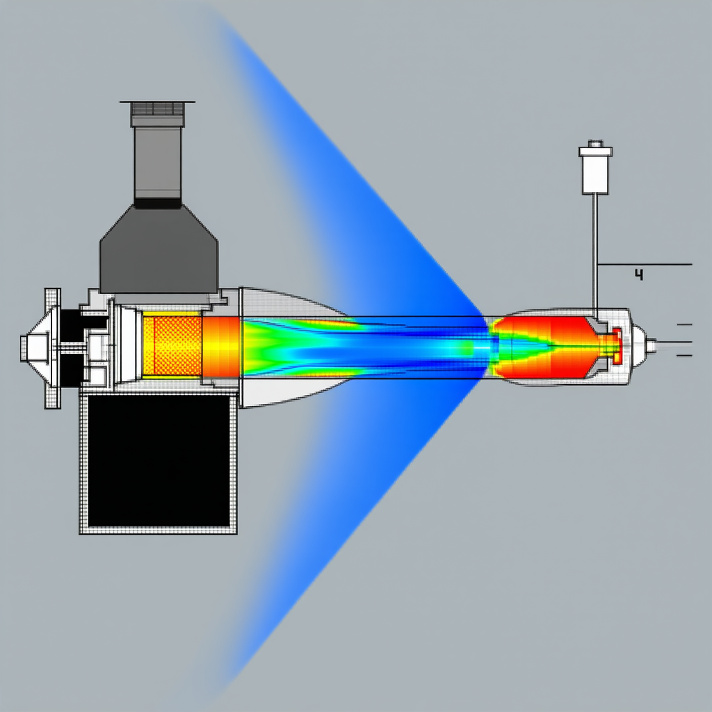 A Blue Light That Is Shining Brightly, Creating A Vibrant Atmosphere