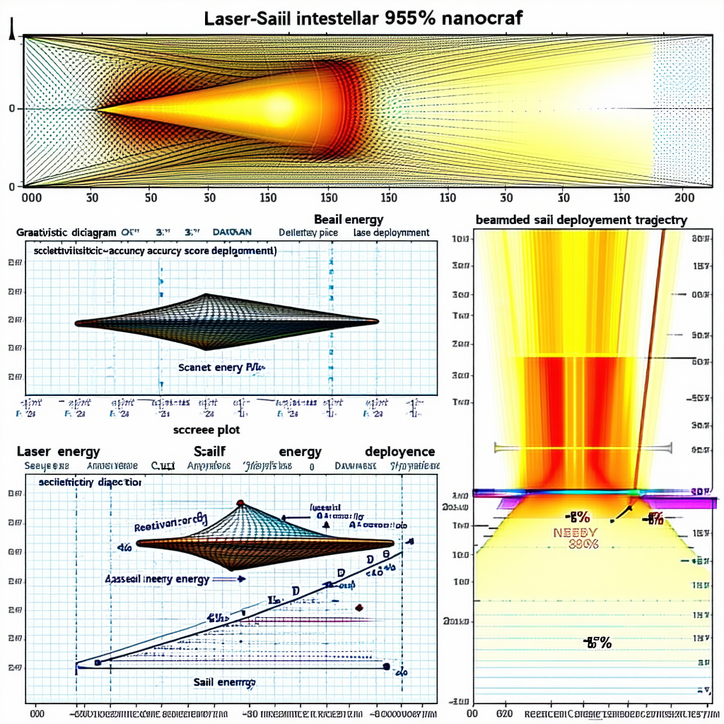 graphic representation laser sail