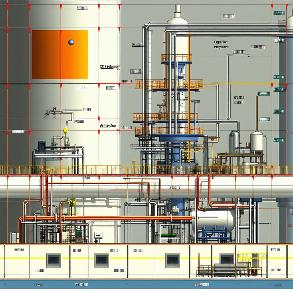 A Large Industrial Building Is Shown In A Computer-generated Image