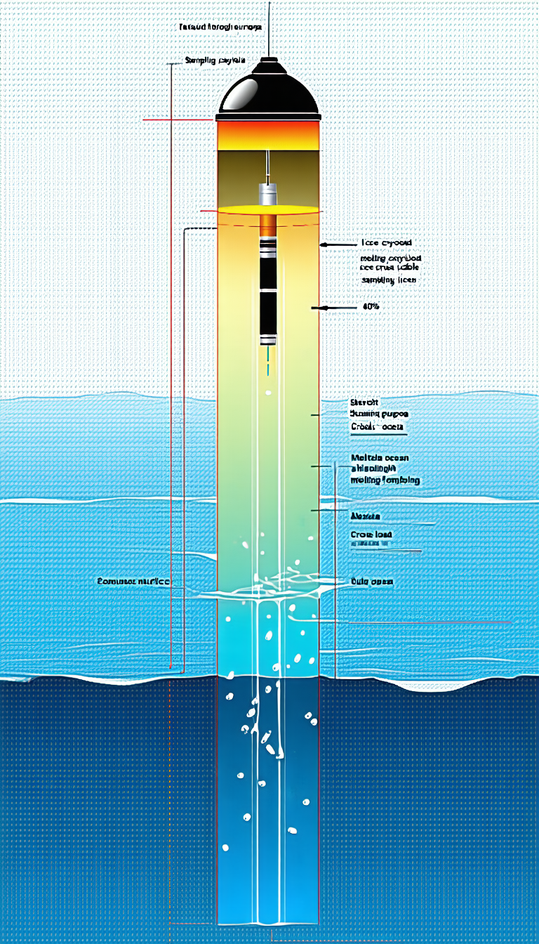 A Diagram Is Shown Of A Submarine, With A Long Tube Sticking Out Of The Top