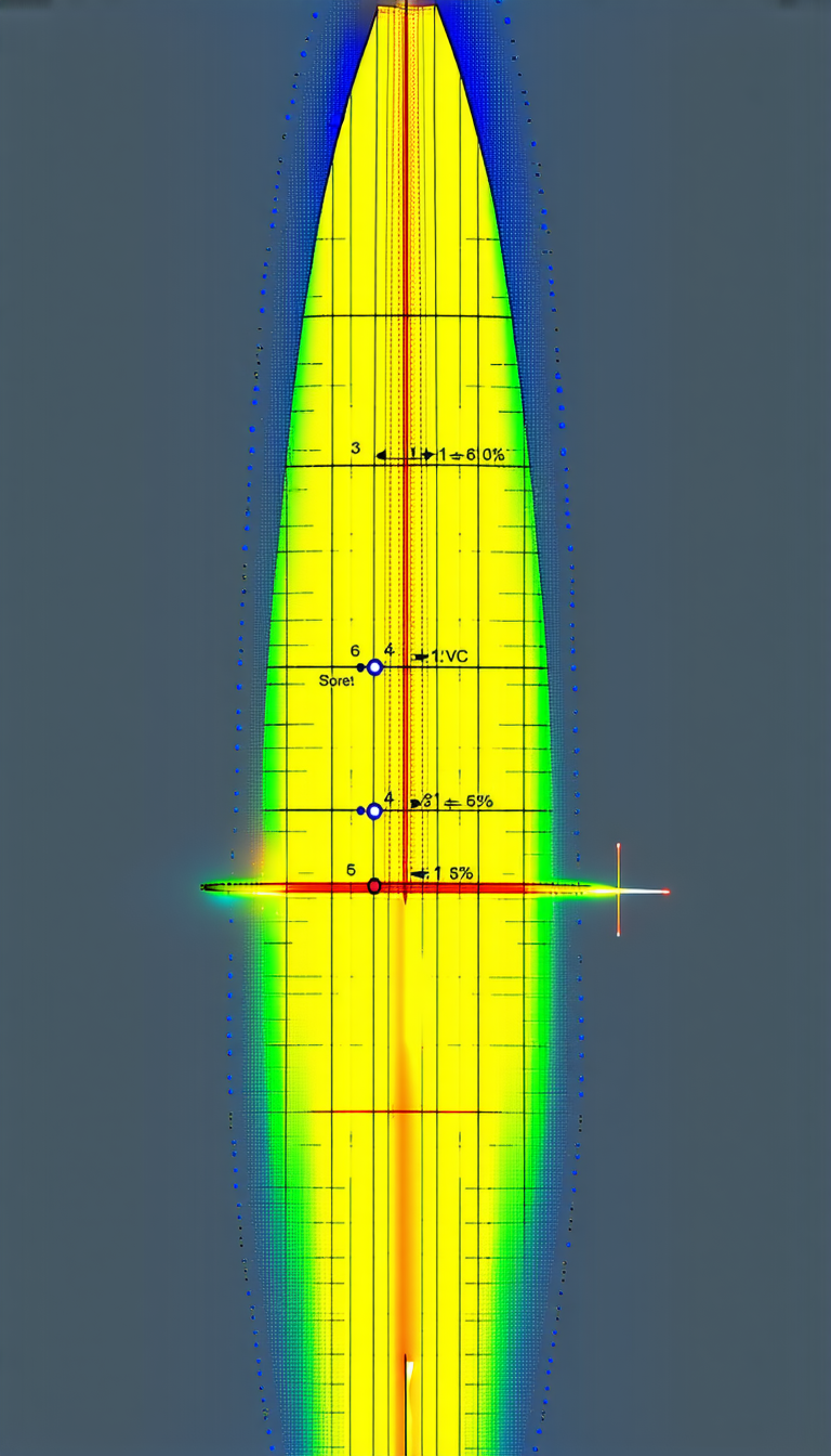 The Image Displays A Yellow Line That Appears To Be A Wave Or A Graph