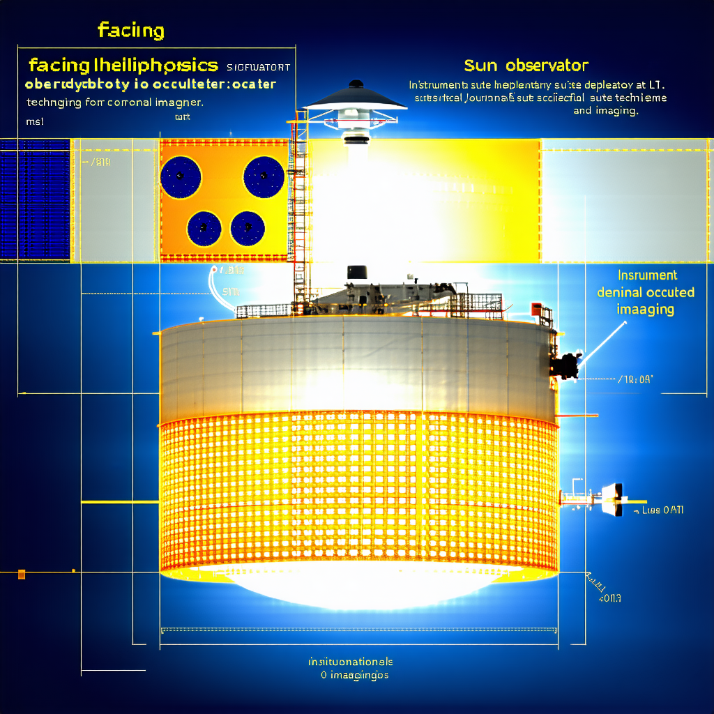 The Image Is A Diagram Of A Space Station, Showing The Various Components And Their Functions