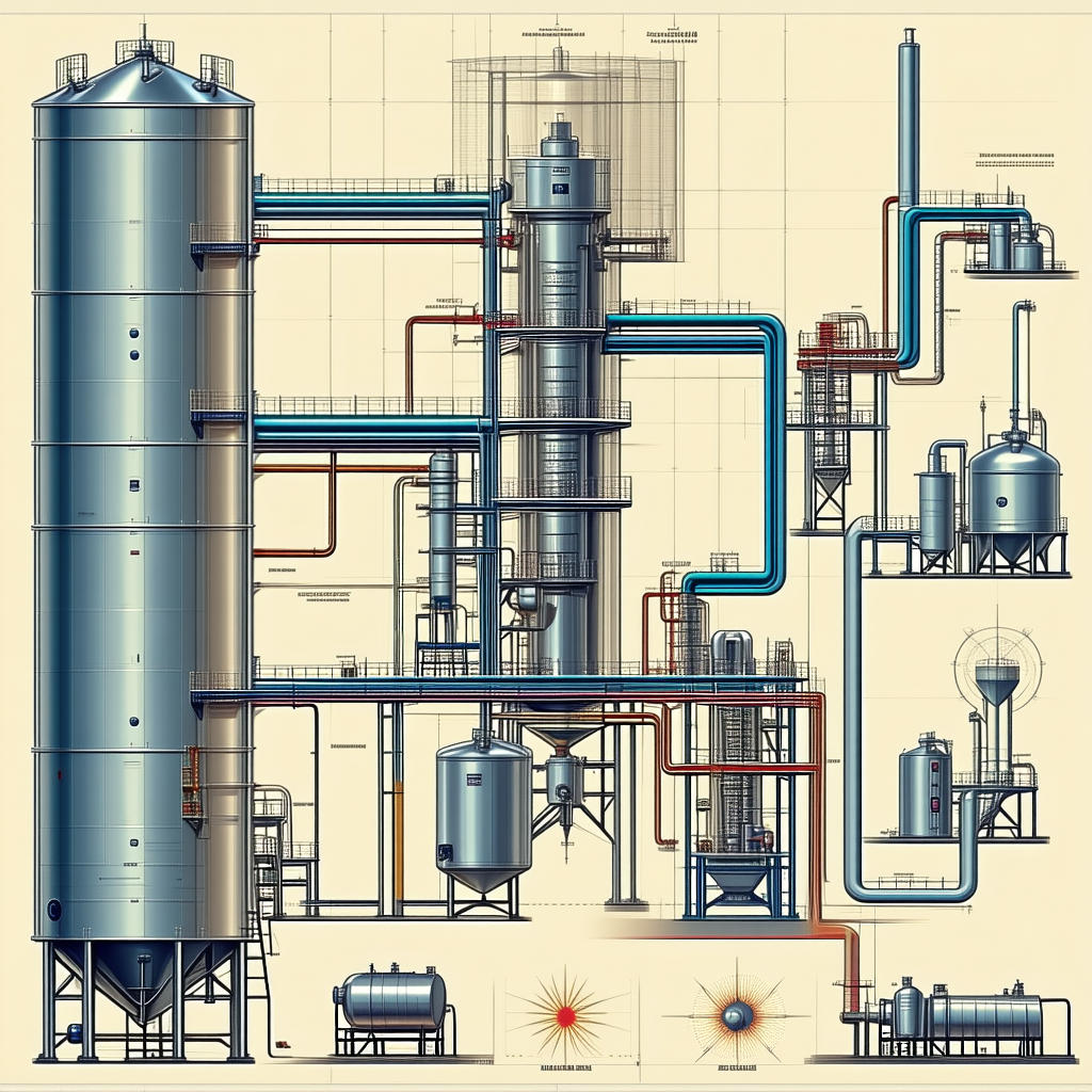 detailed drawing factory