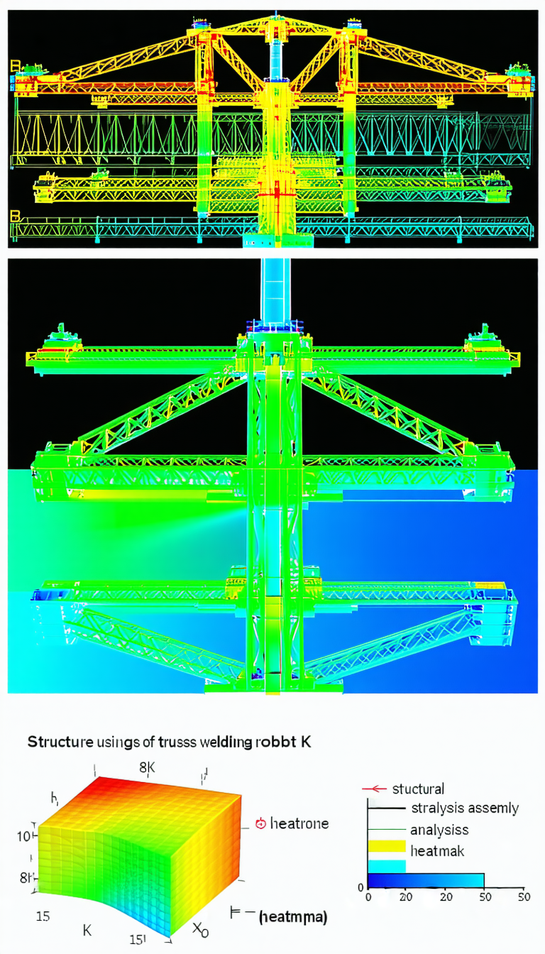 A Crane Is Shown In Two Different Colors, One Being Green And The Other Being Blue