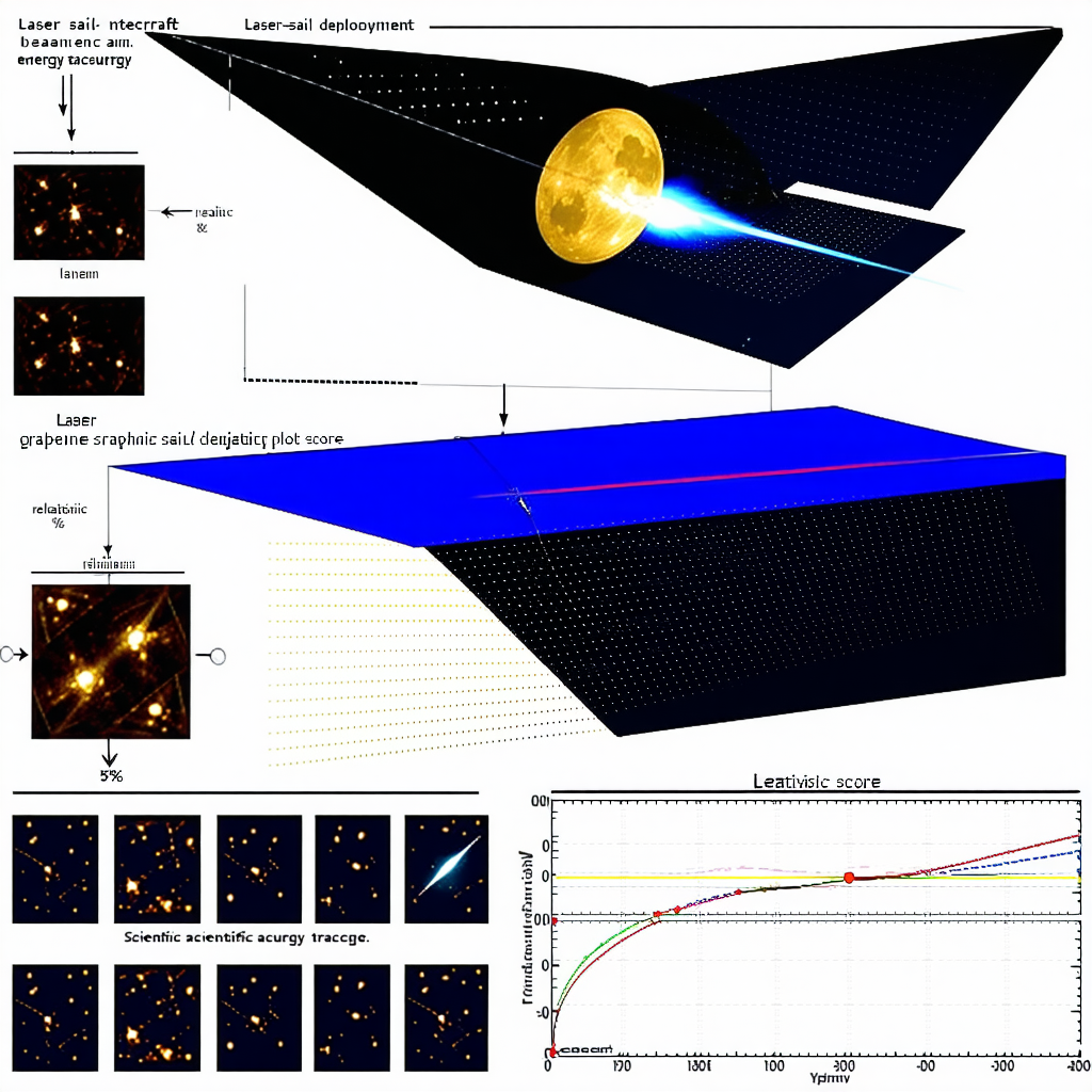 The Image Is A Diagram Showing The Process Of A Laser Beam Interacting With A Target