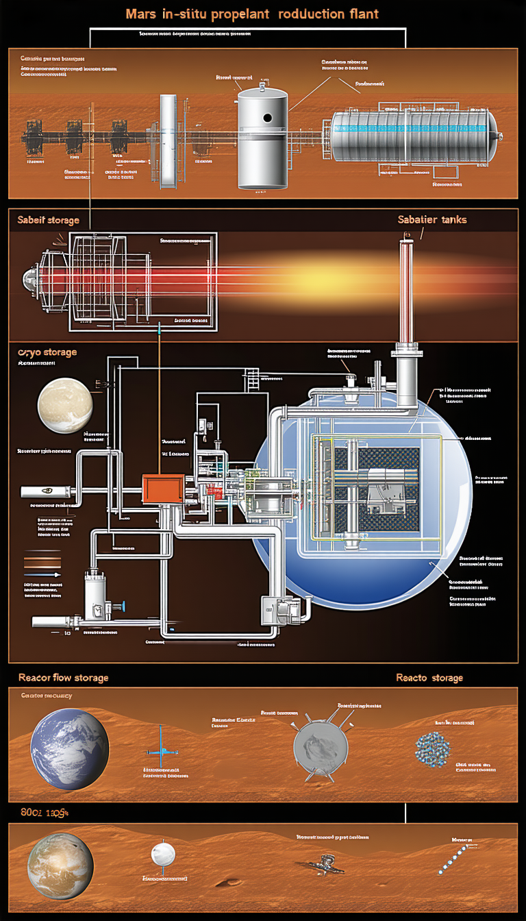 The Image Is A Diagram Of A Space Station, Showing The Various Components And Their Functions