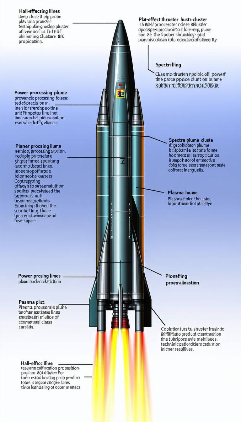The Image Is A Diagram Of A Rocket, Showing Its Various Components And Their Functions