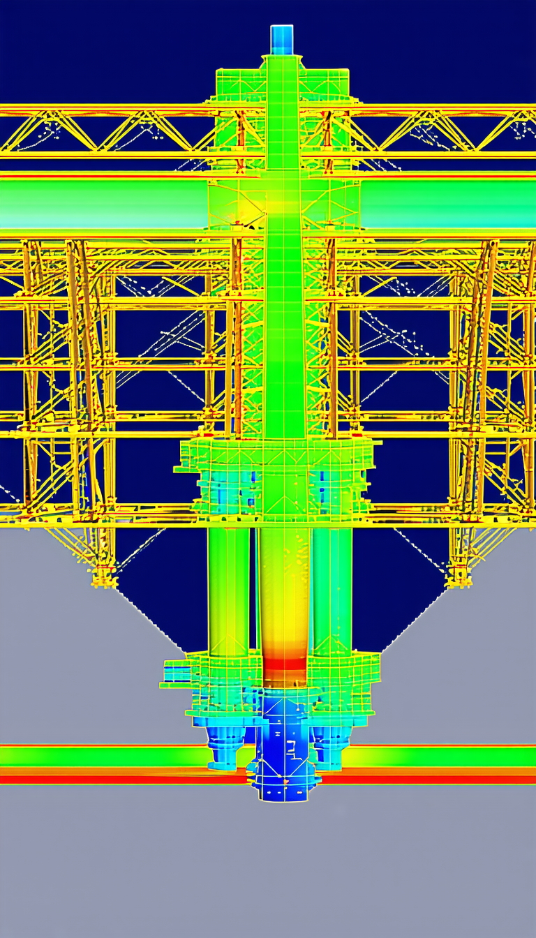 A Large Yellow Structure Is Shown In The Image