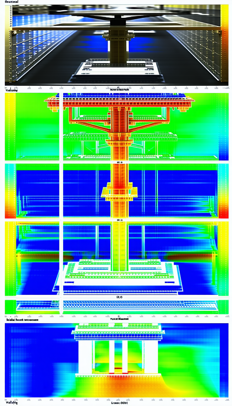 A Large Blue Structure Is Shown In A Computer-generated Image