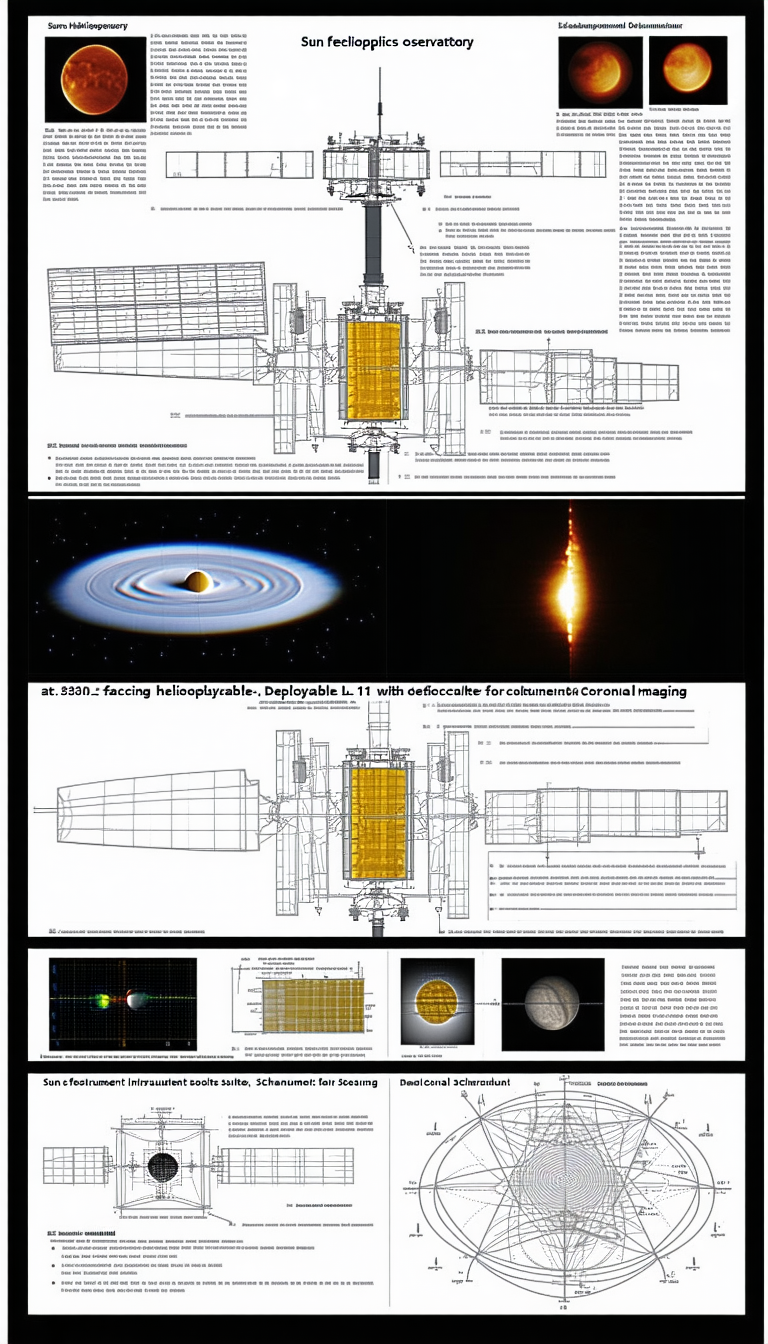 The Image Is A Poster That Features A Diagram Of A Spacecraft