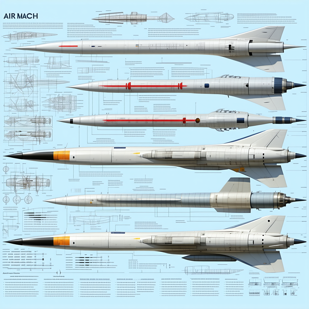 Air Mach Is The Name Of The Company That Designed And Built These Five Airplanes